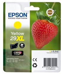 Epson 29XL Tintenpatrone, yellow, hohe Füllmenge