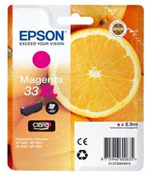 Epson 33XL Tintenpatrone, magenta, hohe Füllmenge