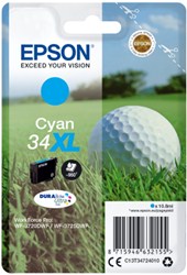 Epson T3472 Tintenpatrone, cyan, hohe Füllmenge