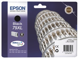 Epson 79XL Tintenpatrone, schwarz, hohe Füllmenge