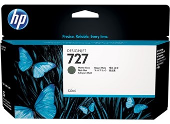 HP 727 Original Tintenpatrone, matt, schwarz, Standardkapazität