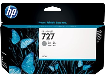HP 727 Original Tintenpatrone, grau, Standardkapazität