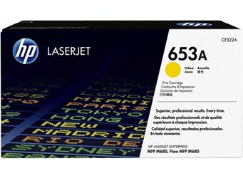 HP 653A Original Toner, yellow, Standardkapazität