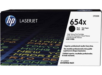 HP 654X Original Toner, schwarz, hohe Kapazität