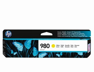 HP 980A Original Tintenpatrone, yellow, Standardkapazität