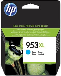 HP 953XL Tintenpatrone, cyan, hohe Füllmenge