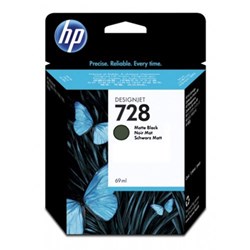 HP 728 Tintenpatrone, matt schwarz