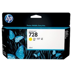 HP 728 Tintenpatrone, yellow