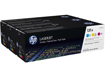 HP 131A Original Toner-Multipack, cyan, magenta, yellow, Standardkapazität