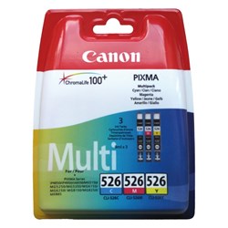 Canon Tintenpatrone, cyan, magenta, yellow, Multipack