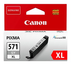 Canon Tintenpatrone, hohe Füllmenge, grau