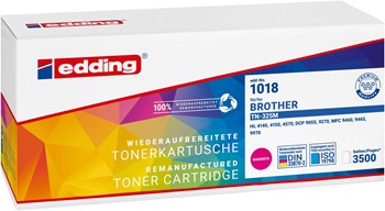 edding Tonerkassette, magenta, kompatibel zu Brother TN-325M