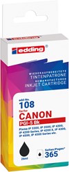 edding Tintenpatrone, schwarz, ersetzt Canon PGi-5Bk