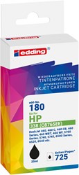 edding Tintenpatrone, schwarz, ersetzt HP338 (C8765)