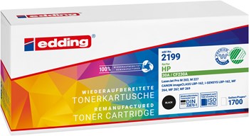 edding Tonerkassette, schwarz, ersetzt HP 30A (CF230A)