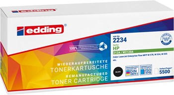 edding Tonerkassette, schwarz, ersetzt HP 212A (W2120A)