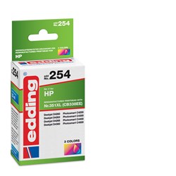 edding Tintenpatrone, dreifarbig, ersetzt HP 351XL