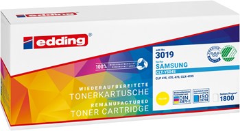 edding Tonerkassette, yellow, kompatibel zu Samsung CLT-Y504S