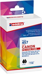 edding Tintenpatronen Doppelpack, schwarz, ersetzt Canon PG-570XL