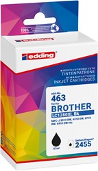 edding Tintenpatrone, schwarz, ersetzt Brother LC1280XLBK