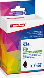edding Tintenpatrone, schwarz, ersetzt HP 934XL (C2P23AE)