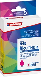 edding Tintenpatrone, magenta, ersetzt Brother LC223M