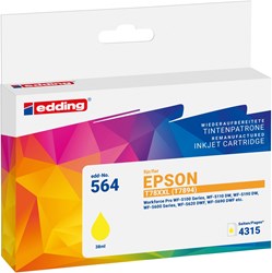 edding Tintenpatrone, Gelb, ersetzt Epson T78XXL (T7894)