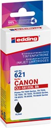 edding Druckerpatrone, fotoschwarz, ersetzt Canon CLI-581XXLBK