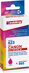 edding Druckerpatrone, magenta, ersetzt Canon CLI-581XXLM