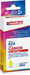 edding Druckerpatrone, gelb, ersetzt Canon CLI-581XXLY