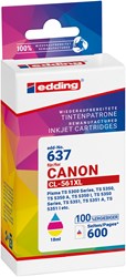edding Druckerpatrone, 3-farbig, ersetzt Canon CL-561XL