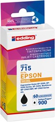 edding Druckerpatrone, schwarz, ersetzt Epson 503XL (T09R1)