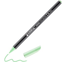 edding 1200 Fasermaler pastell apfelsorbet, Rundspitze 1 mm