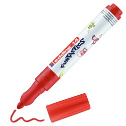 edding 14 FUNTASTICS Kinderfasermaler Rot, Rundspitze 3 mm