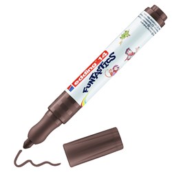 edding 14 FUNTASTICS Kinderfasermaler Braun, Rundspitze 3 mm