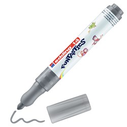 edding 14 FUNTASTICS Kinderfasermaler grau, Rundspitze 3 mm