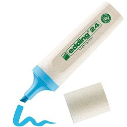 edding 24 EcoLine Textmarker hellblau, Keilspitze 2-5 mm