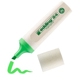 edding 24 EcoLine Textmarker hellgrün, Keilspitze 2-5 mm