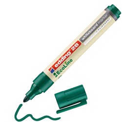edding 28 EcoLine Whiteboardmarker Grün, Rundspitze 1,5-3 mm