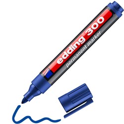edding 300 Permanentmarker blau, Rundspitze 1,5-3 mm