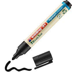 edding 31 EcoLine Flipchartmarker schwarz, Rundspitze 1,5-3 mm