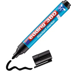 edding 380 Flipchartmarker schwarz, Rundspitze 1,5-3 mm