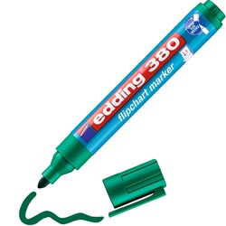 edding 380 Flipchartmarker grün, Rundspitze 1,5-3 mm