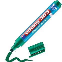 edding 383 Flipchartmarker grün, Keilspitze 1-5 mm