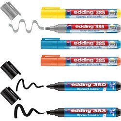 edding Flipchartmarker Set Highlight + Shading 6St
