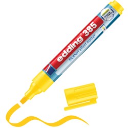 edding 385 Flipchart Effektmarker gelb