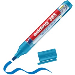 edding 385 Flipchart Effektmarker hellblau