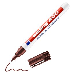 edding 400 Permanentmarker braun, Rundspitze 1 mm