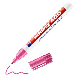 edding 400 Permanentmarker rosa, Rundspitze 1 mm