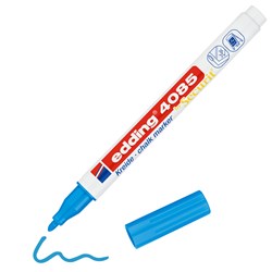 edding 4085 Kreidemarker hellblau, Rundspitze 1-2 mm